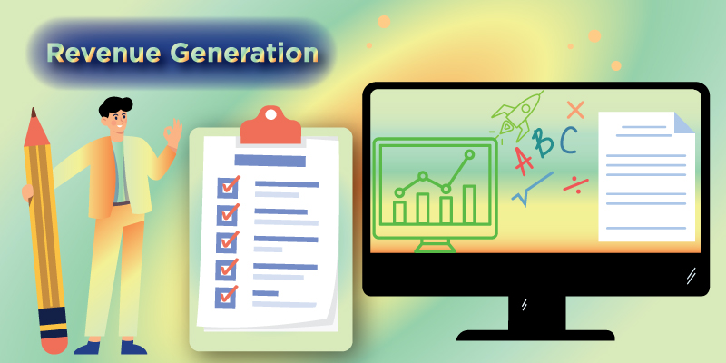 Education Portal Revenue Generation
