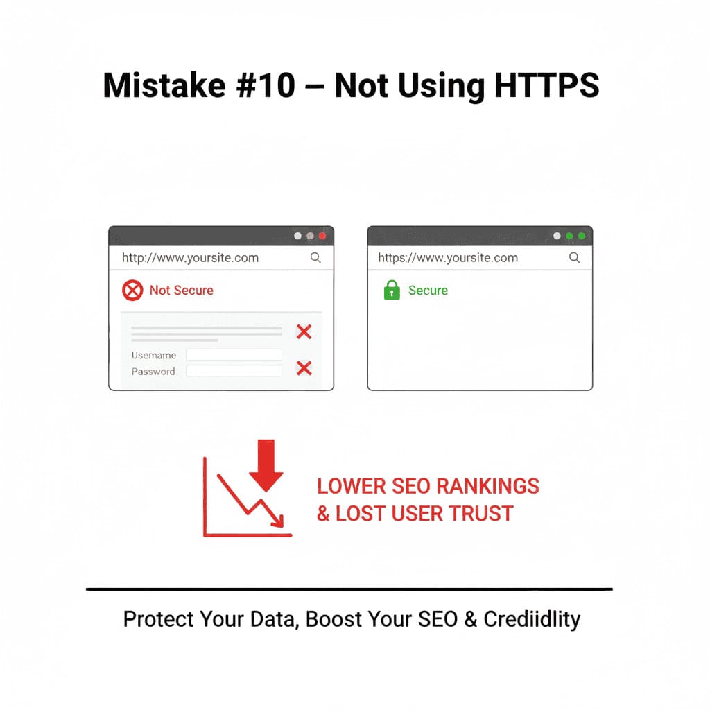 WebsApex recommends SSL certificate for HTTPS, security, and SEO ranking factor.